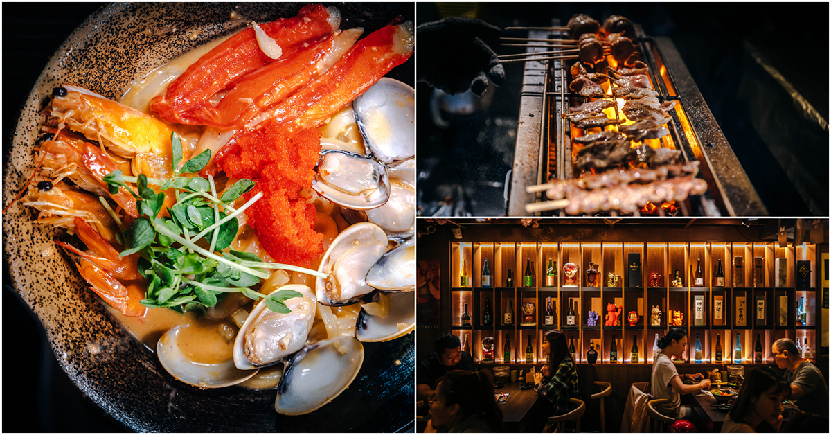 捌千代居酒屋．台北市民大道美食｜東區深夜食堂小酌宵夜好去處！市民大道氣氛一級棒居酒屋．炭火炙烤和風串燒！捷運國父紀念館站～中肯‧食記！ @包子爸の食尚攝影手札
