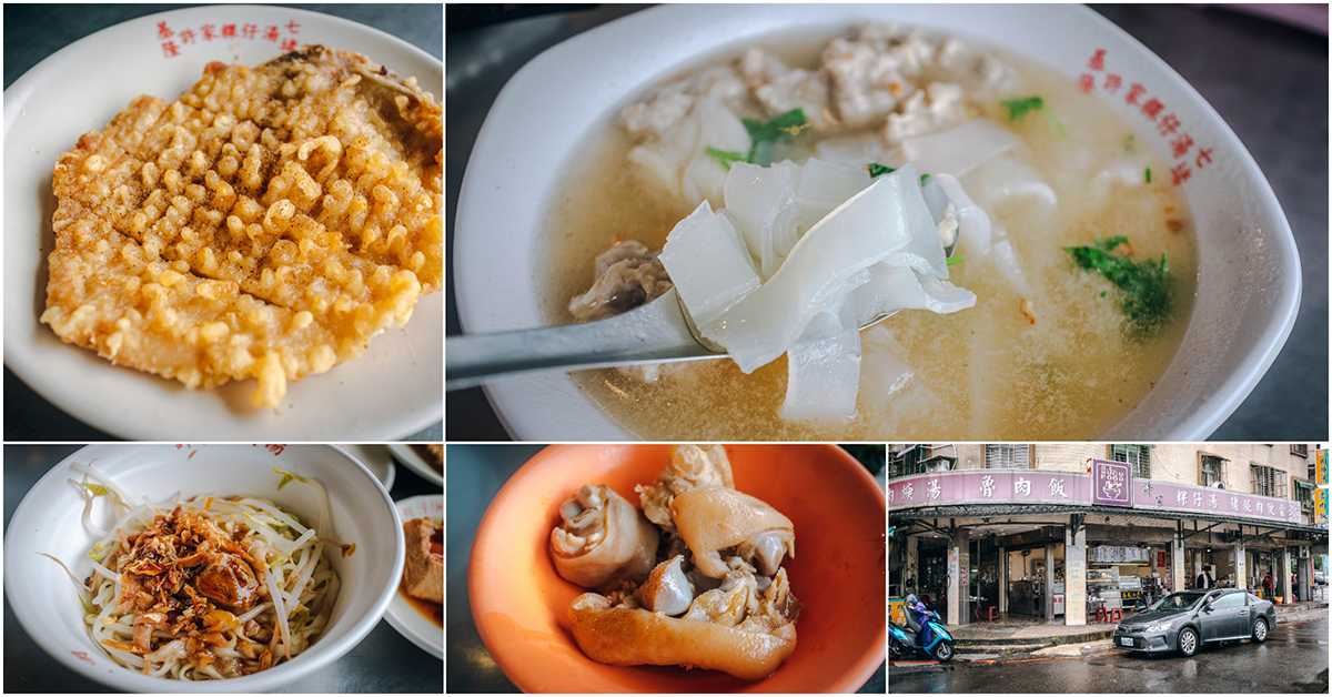 許家粿仔湯-七堵創始店．基隆七堵美食｜在地人激推「超香脆」排骨飯！老字號小吃店粿仔湯NO.1！台灣記憶裡的古早味！七堵美食推薦～中肯‧食記！ @包子爸の食尚攝影手札