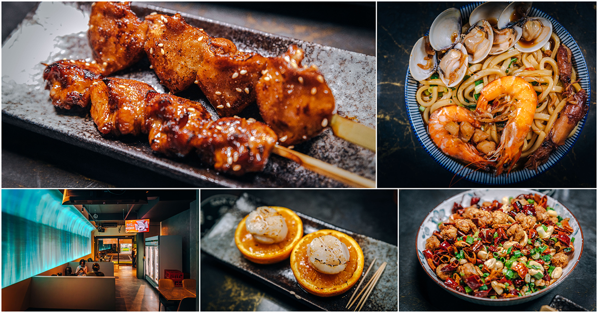 即時熱門文章：參食SANSHI 精緻台式串燒．桃園美食｜桃園火車站超人氣居酒屋推薦！超狂夜店風台式串燒店！串燒平價口味驚豔！熱炒涮嘴又下酒！桃園美食推薦～中肯‧食記！