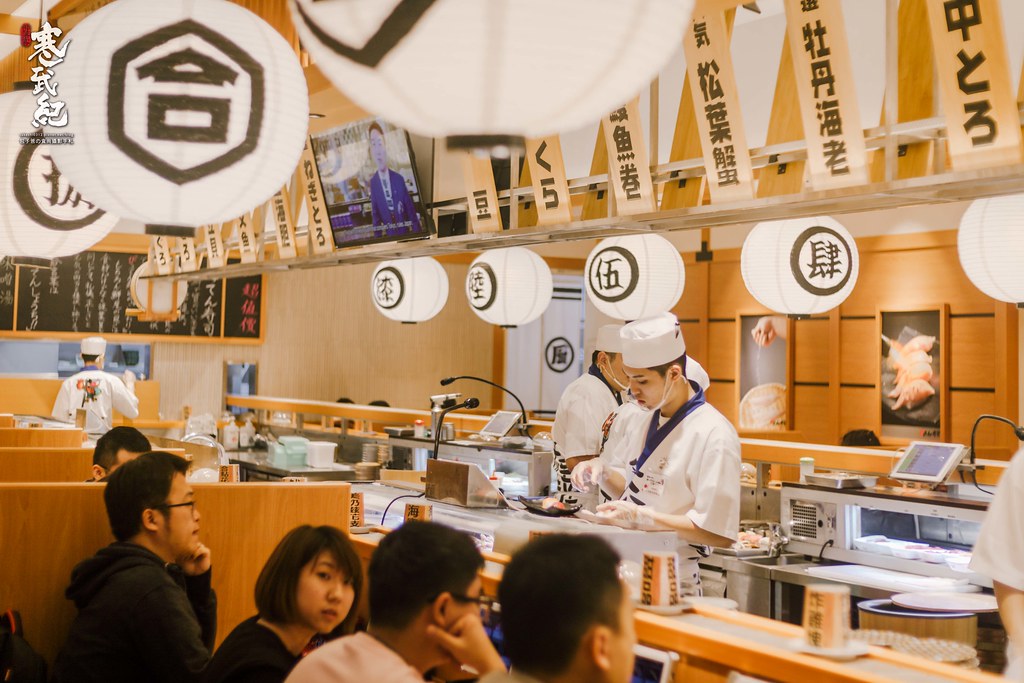 【中肯‧食記】合點壽司 內湖店（がってん寿司）．捷運西湖站｜講究師傅手作溫度．日本超人氣の迴轉壽司！