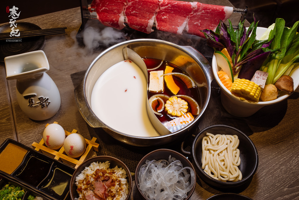 【中肯‧食記】桃園‧夏部Shabu壽喜燒-南平店｜399起壽喜燒吃到飽‧山林野菜雞鴨牛豬放題爽爽吃！ @包子爸の食尚攝影手札